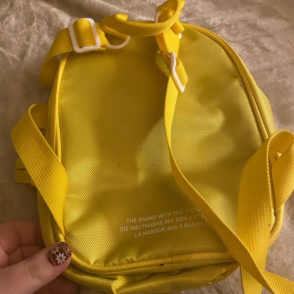 Yellow adidas mini backpack - Picture 2 of 2